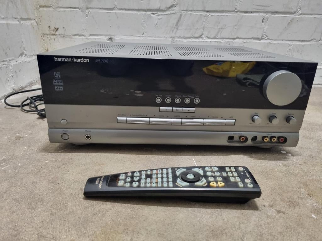 Harman/Kardon AVR2550S versterker, Audio, Tv en Foto, Versterkers en Receivers, Gebruikt, 120 watt of meer, Ophalen, Overige merken