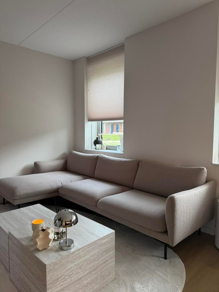 Westwing hoekbank Moby taupe, Ophalen, Zo goed als nieuw