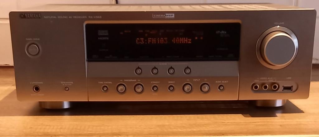 Yamaha RX-V563 Receiver - 7.1-kanaals AV-receiver, Audio, Tv en Foto, Versterkers en Receivers, Ophalen, Gebruikt, Yamaha, 60 tot 120 watt