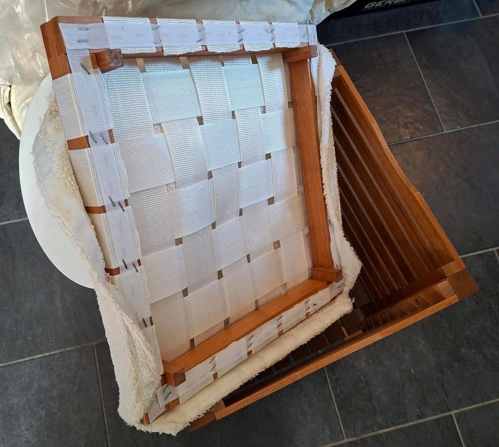 Houten kist poef tafel kruk opbergruimte, Ophalen