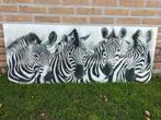 Glasschilderij met zebra's, Ophalen, Minder dan 50 cm, Schilderij, Minder dan 50 cm