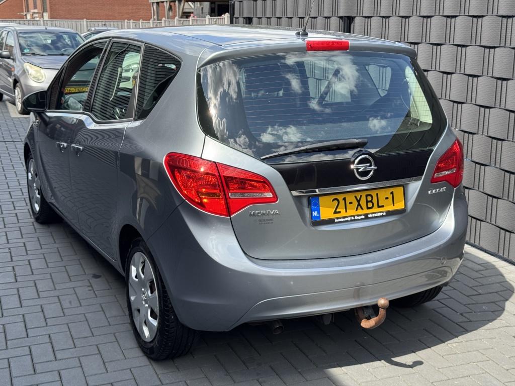 Opel Meriva 1.4 Turbo Color Editon| CLIMA| CRUISE| TREKHAAK|, Gebruikt, 680 kg, 4 cilinders, Leder en Stof