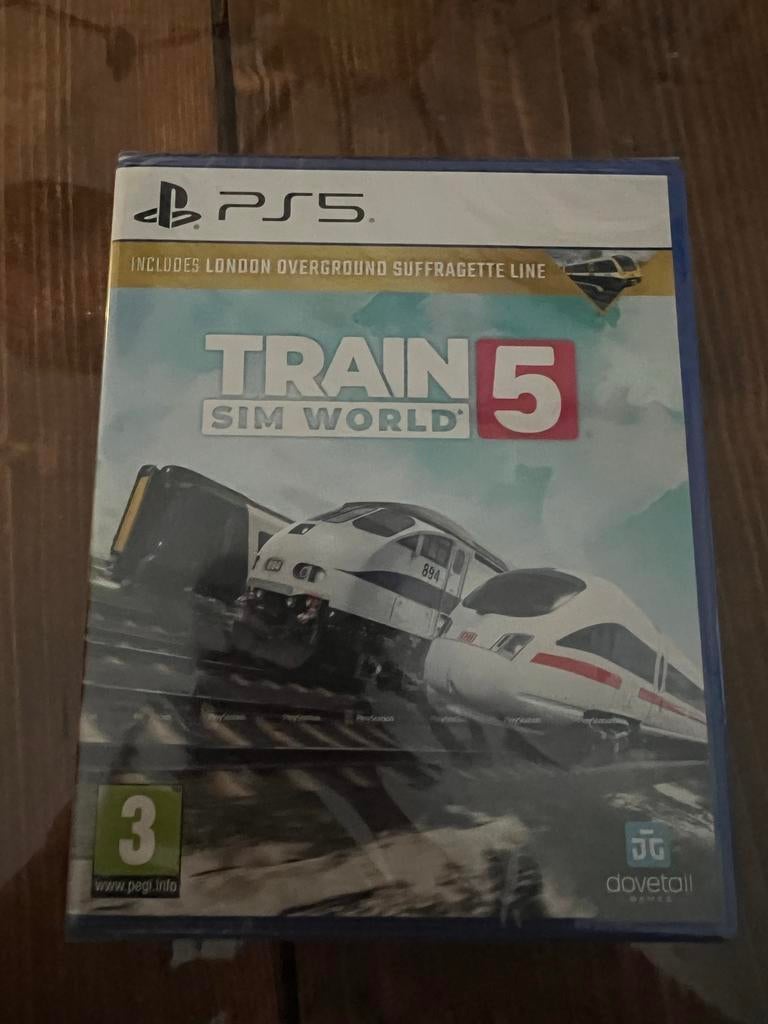 Train Sim World 5 PS5 - Nieuw in gesealde verpakking, Spelcomputers en Games, Ophalen of Verzenden, Nieuw