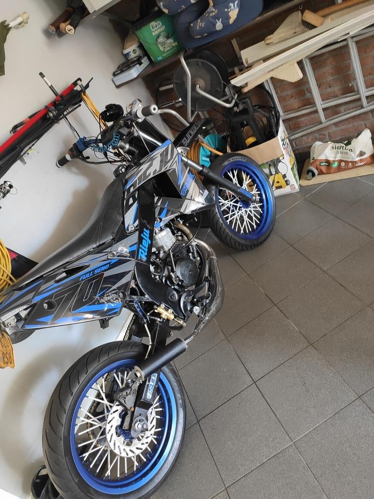Rieju schakelbrommer, Motoren, Motoren | Overige merken, Particulier, Overig, 12 t/m 35 kW, 1 cilinder, Sportuitlaat, Handgeschakeld