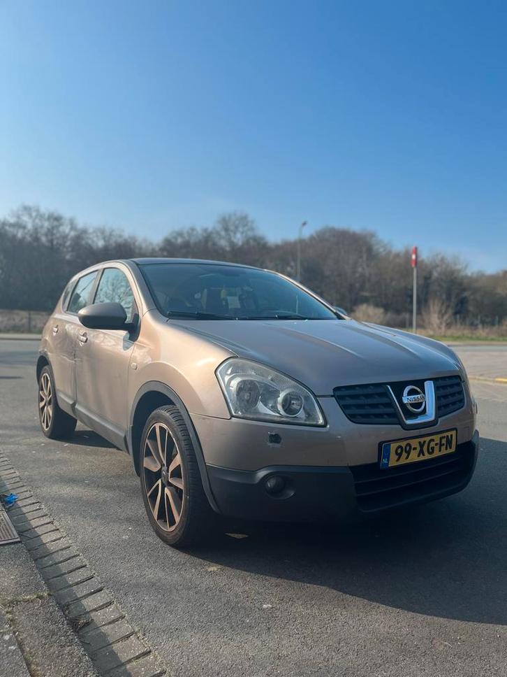 Nissan Qashqai 2.0 2WD CVT 2007 Bruin, Auto's, Nissan, Particulier, Qashqai, ABS, Achteruitrijcamera, Airbags, Airconditioning