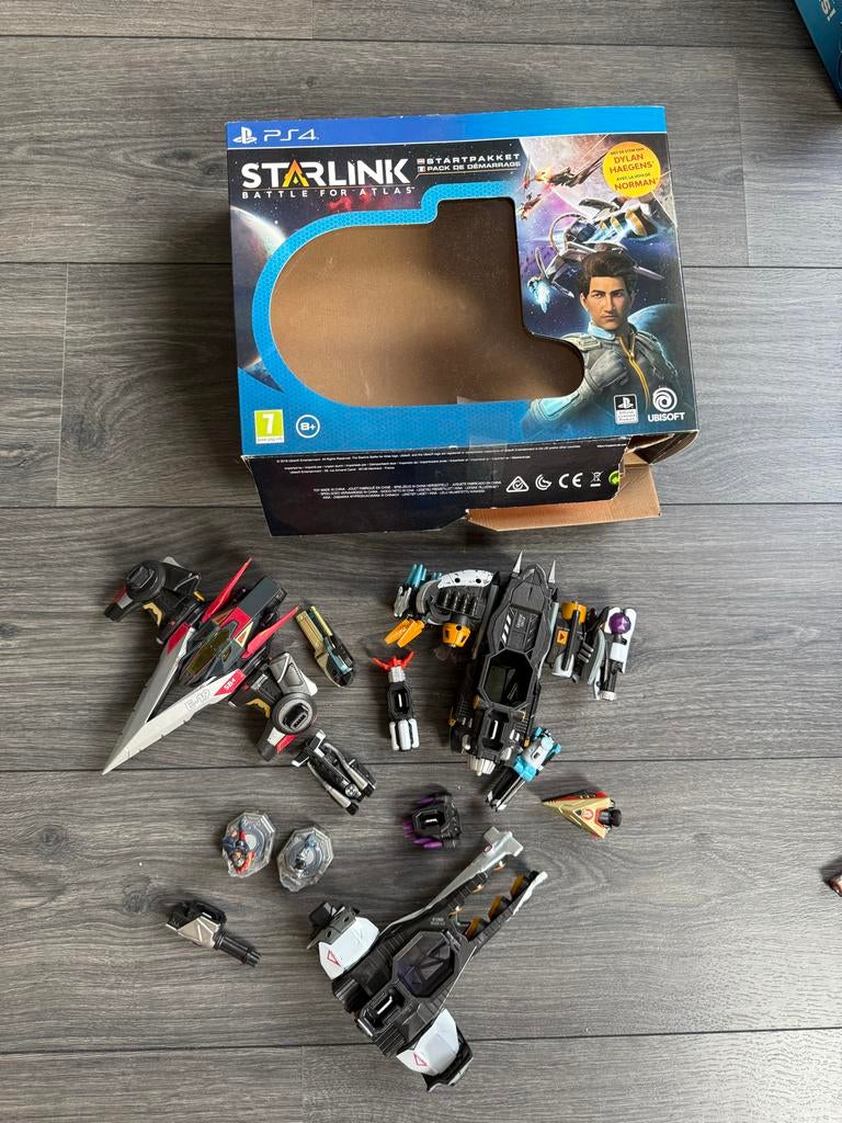 Starlink Battle for Atlas PS4 Startpakket met 2 Schepen, Avontuur en Actie, Gebruikt, 1 speler, Ophalen of Verzenden