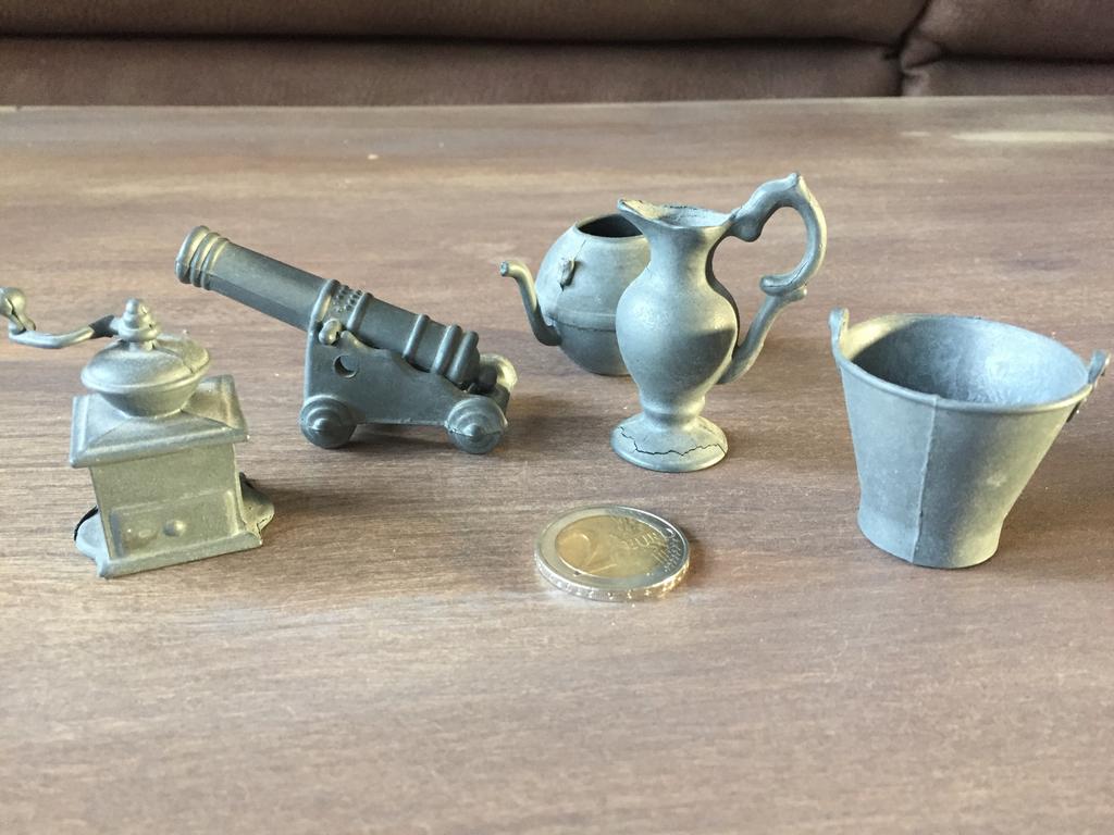 Tin miniaturen verzameling, Ophalen of Verzenden