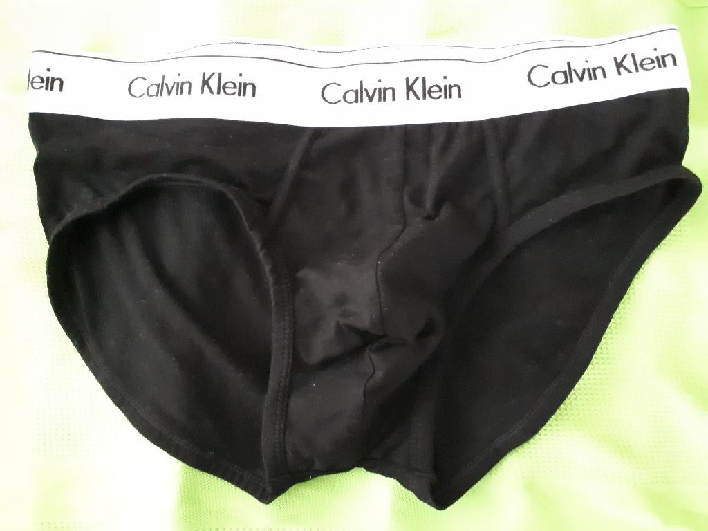 Zwarte heren slip, Calvin Klein maat XL/7, Verzenden, Zwart, Calvin Klein, Slip