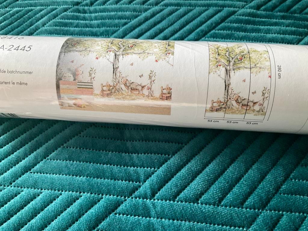 Fotobehang Sammie - BEER met boom - 280x159 cm, Ophalen of Verzenden, Minder dan 10 m², Beige