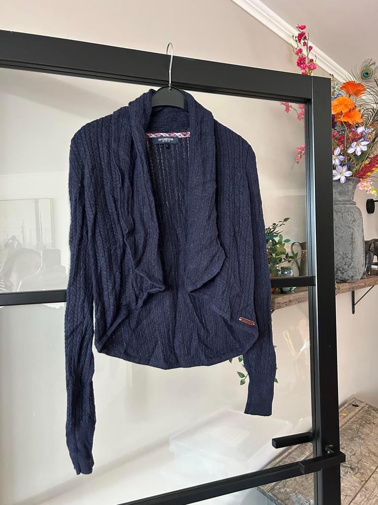 McGregor vest maat S, Ophalen of Verzenden, Gedragen, Maat 36 (S), Blauw