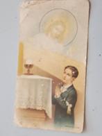 prent-plechtige heilige communie  22 april 1951, Gebruikt, Ophalen of Verzenden, 1940 tot 1960, Prent