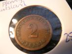 2 Pfennig 1874 A Duitsland, Postzegels en Munten, Munten | Europa | Niet-Euromunten, Ophalen of Verzenden, Duitsland, Losse munt