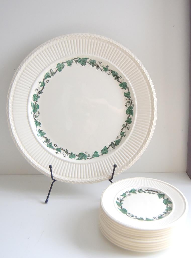Vintage Wedgewood Stratford gebakstel (1960) in prima staat, Huis en Inrichting, Keuken | Servies, Overige typen, Ophalen of Verzenden