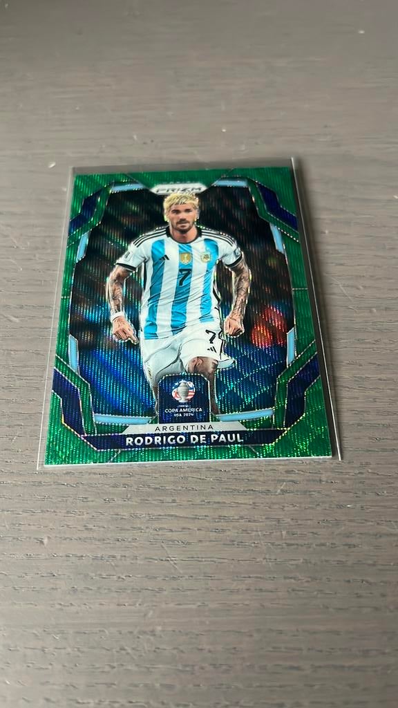Panini Prizm Rodrigo de paul, Verzenden, Zo goed als nieuw, Buitenlandse clubs, Poster, Plaatje of Sticker