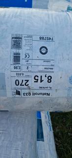 Knauf naturol 033 isolatie, Ophalen, Nieuw, Glaswol, 4 tot 8 cm