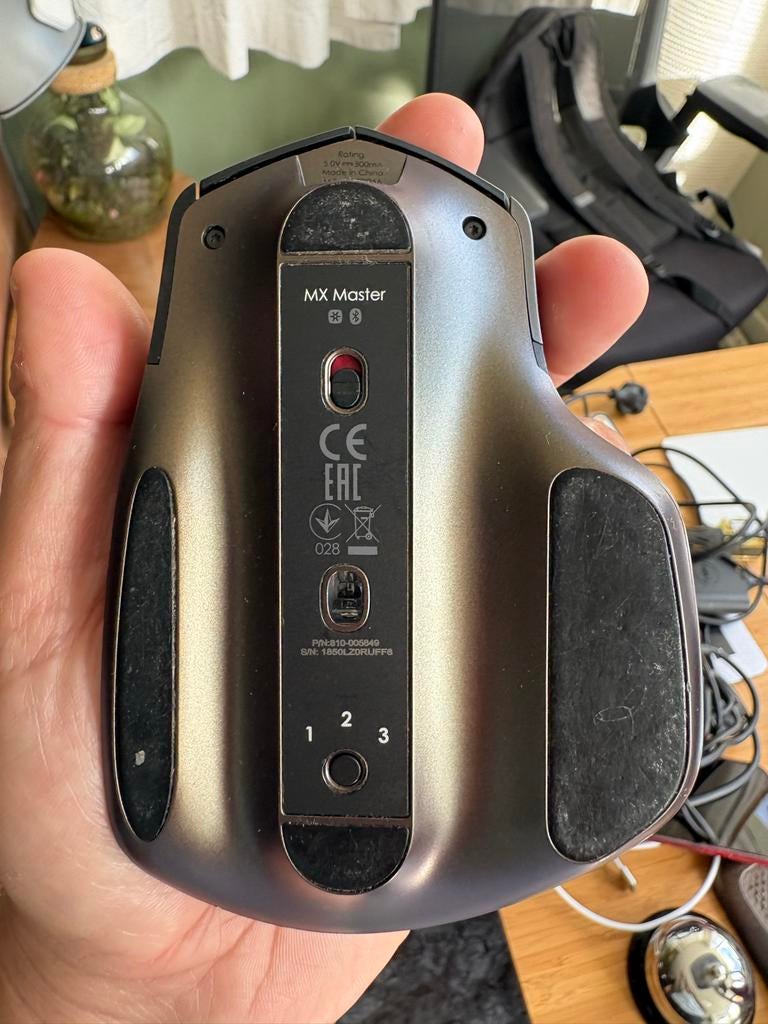 Logitech MX Master Draadloze Muis - Gebruikt, Computers en Software, Muizen, Rechtshandig, Muis, Gebruikt, Ergonomisch