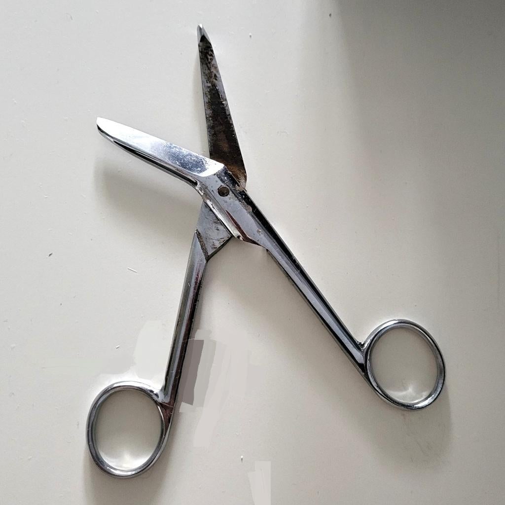 Vintage Lister Verbandschaar germany schaar, kappersschaar,, Ophalen of Verzenden, Gebruikt