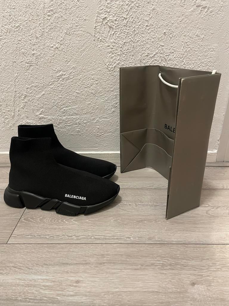 Balenciaga Speed sneakers zwart, Kleding | Dames, Schoenen, Ophalen of Verzenden, Gedragen, Zwart, Sneakers of Gympen