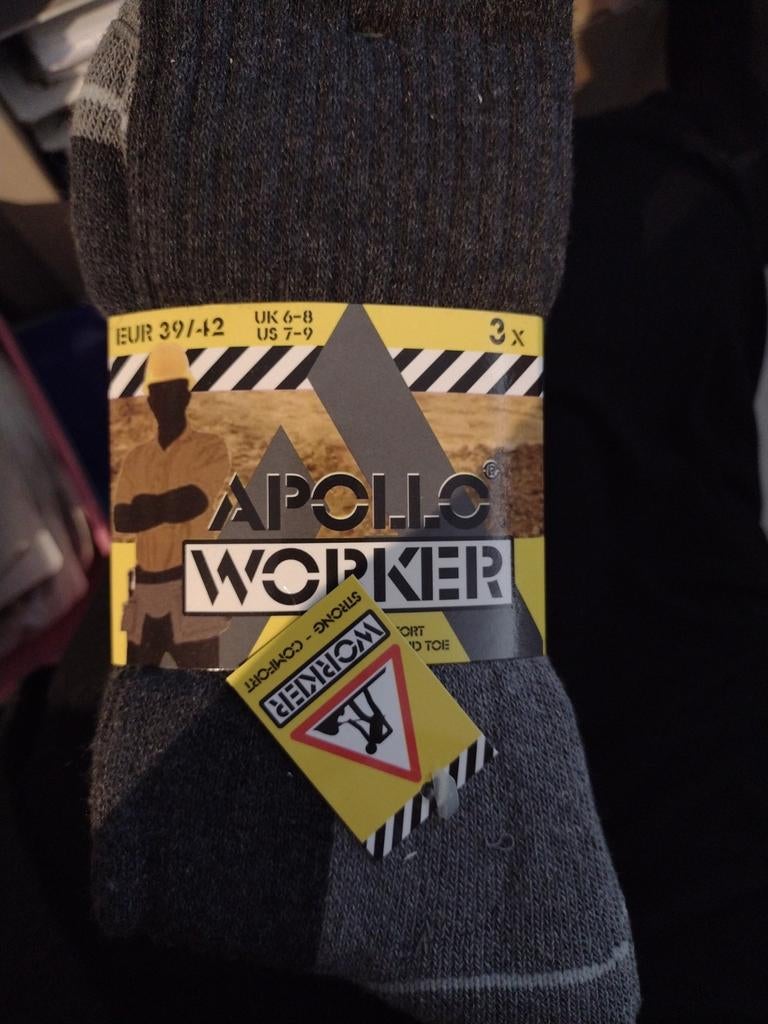Restant partij Apollo werksokken div maten NIEUW, Overige typen, Overige kleuren, Ophalen of Verzenden, Apollo
