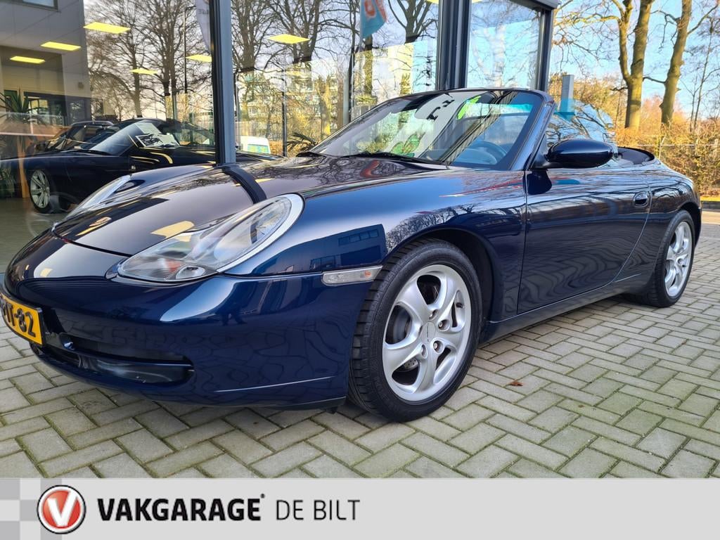 Porsche 911 Cabrio 3.4 Carrera 4, Auto's, Gebruikt, Cabriolet, Leder, Vierwielaandrijving