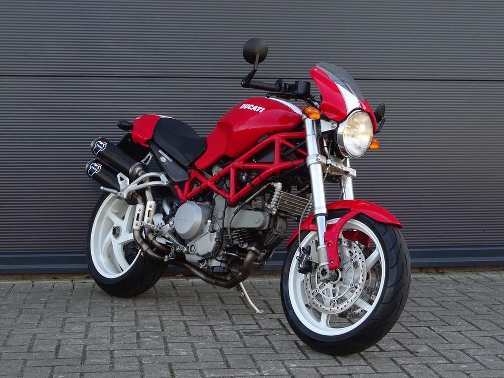 DUCATI MONSTER S2R 2005 rood Termignoni Desmo Historie, DUCATI, 2 cilinders, Motorrijbewijs A, Bedrijf