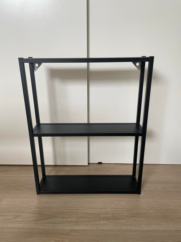 IKEA ENHET open kast - Zwart, 60x15x75 cm, Ophalen, Zo goed als nieuw
