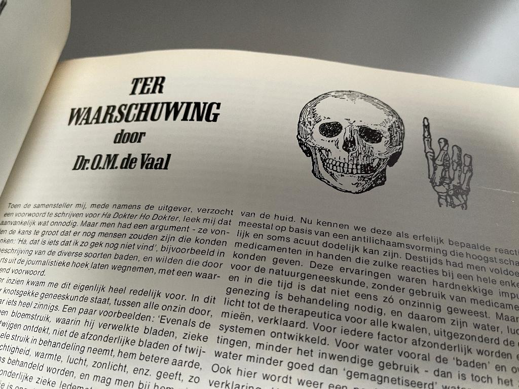 Ha dokter Ho dokter Knotsgekke geneeskunde uit grootvaders.., Ophalen of Verzenden