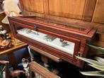 Oude grote toonbank vitrine, display juwelen, Ophalen