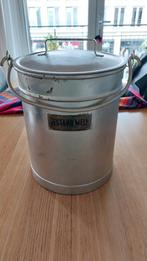 Melkemmer met deksel, Ophalen of Verzenden