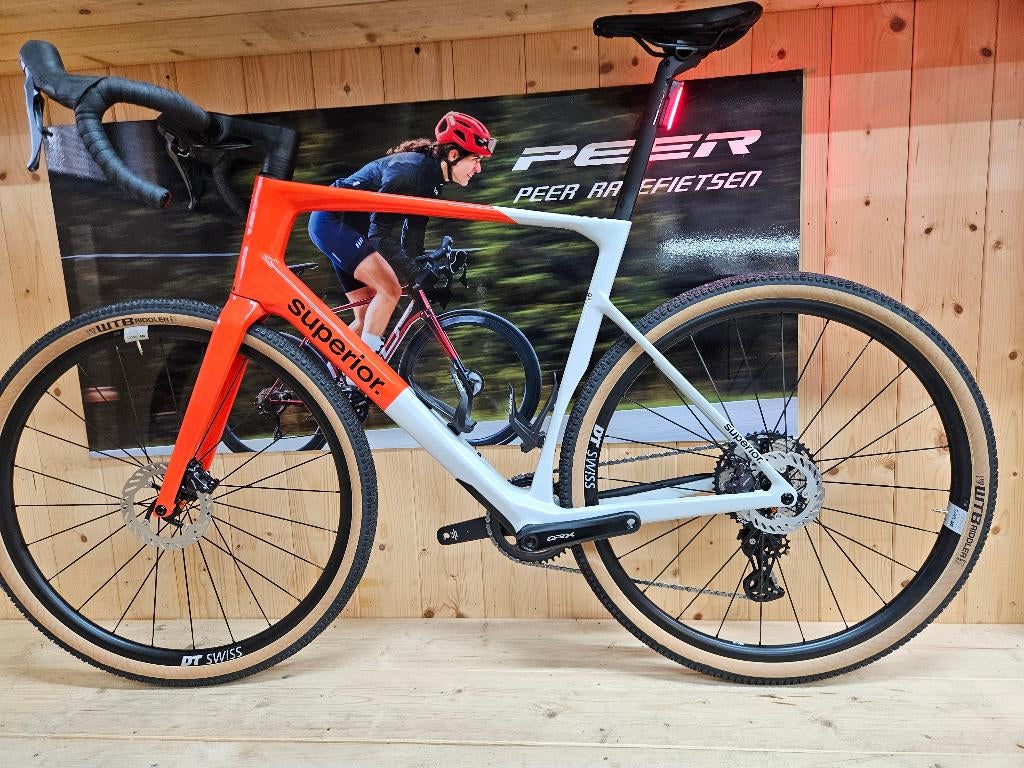 Superior 9.5 GF Shimano GRX 1x12 XXL Racefiets Gravelfiets, Fietsen en Brommers, Fietsen | Racefietsen, 28 inch, Carbon, 10 tot 15 versnellingen