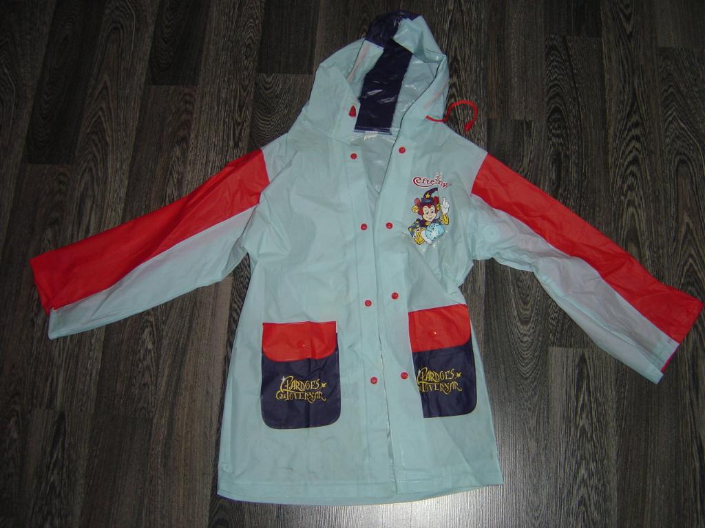 grappig meisjesregenjasje van de EFTELING ( maat 3-5 ), Ophalen of Verzenden, Gebruikt, Meisje, Jas