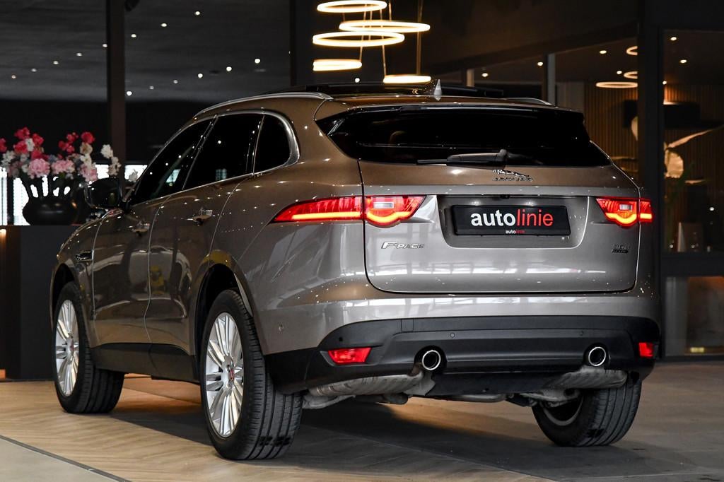Jaguar F-PACE 3.0 S AWD 30d. R-Dynamic, Pano, 360, HUD, Alca, Auto's, Jaguar, Automaat, Gebruikt, 2993 cc, Bedrijf