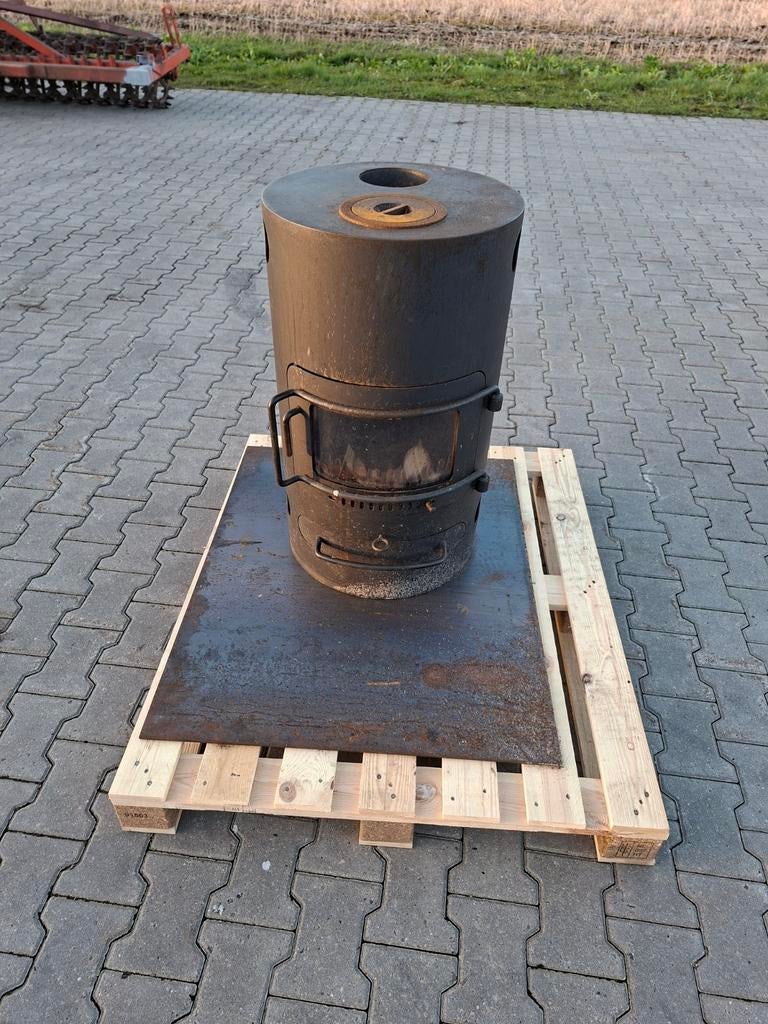 Houtkachel ABC Pejse in nette staat met stalen onderplaat, Huis en Inrichting, Kachels, Ophalen
