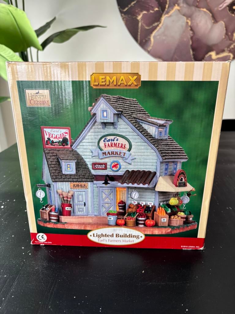 Lemax Earl’s Farmers Market, Ophalen, Zo goed als nieuw