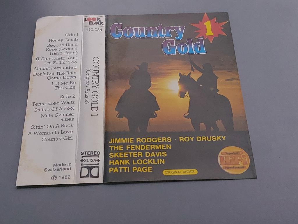 COUNTRY GOLD 1 (MC), Ophalen of Verzenden, Zo goed als nieuw, Origineel, 1 bandje