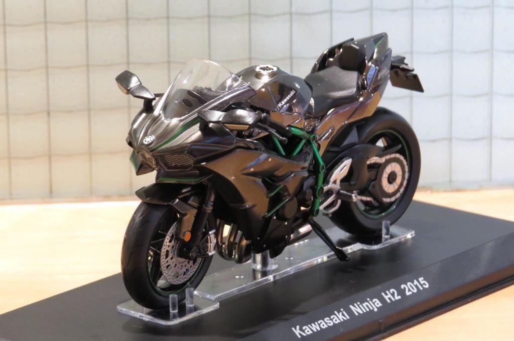 Kawasaki Ninja H2 1:18 diecast, Overige merken, Serviceclientele@altaya.be, Nieuw, Ophalen of Verzenden