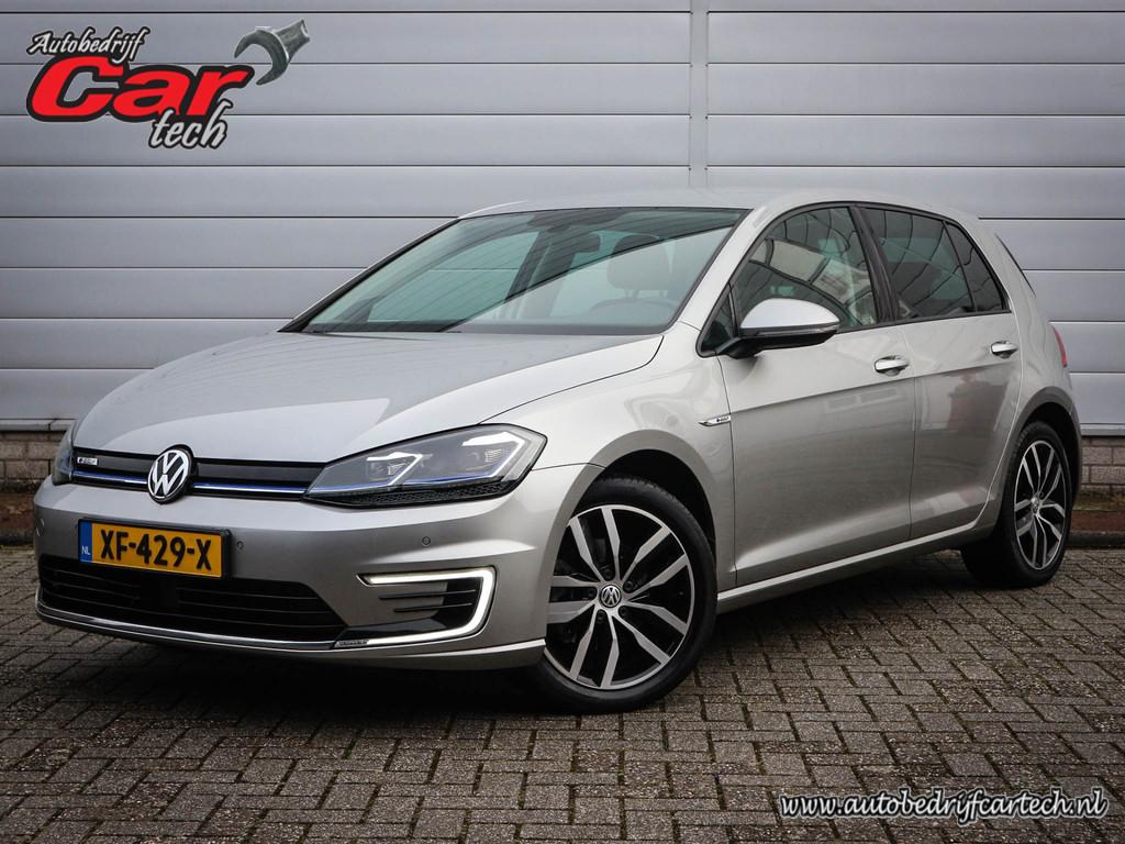 Volkswagen e-Golf e-Golf | Clima | Cruise | Navi | Pdc | 17, Auto's, Volkswagen, Gebruikt, Zwart, 35 kWh, 230 km