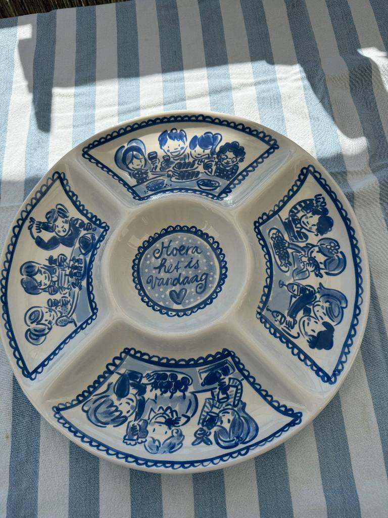 Delft Blond snackschaal, Huis en Inrichting, Ophalen, Blond Amsterdam, Overige typen, Zo goed als nieuw