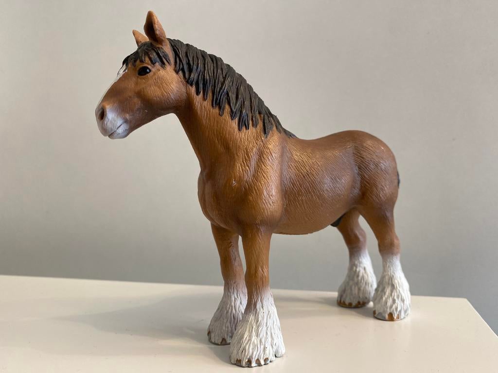 Schleich Clydesdale ~ 13670, Ophalen of Verzenden, Paard, Beeldje of Figuurtje