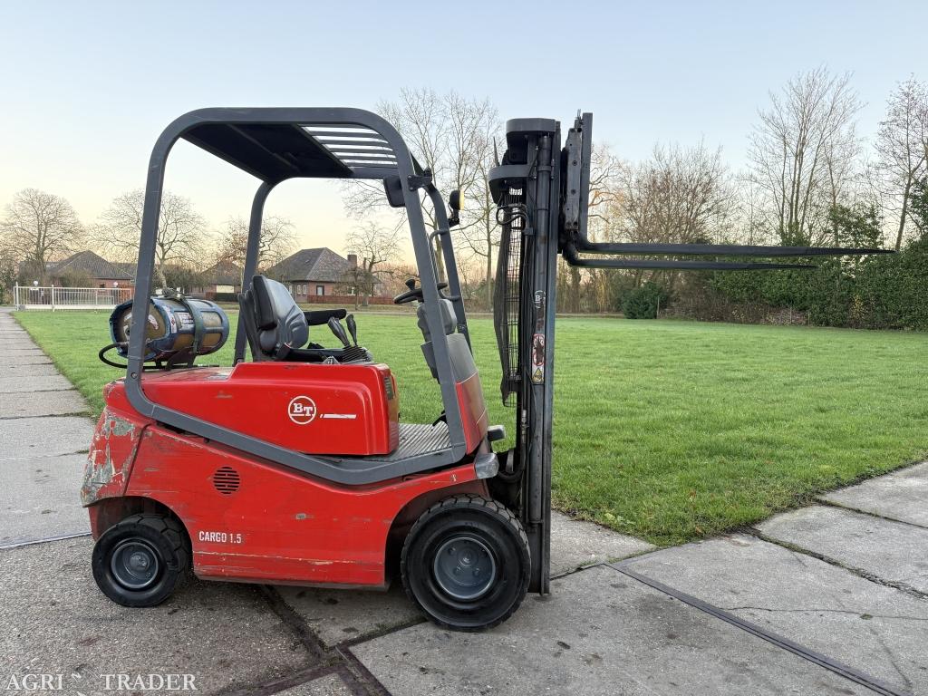 BT / Toyota 1.5 tonner lpg heftruck triplex Sideshift 4300 u, Zakelijke goederen, Machines en Bouw | Heftrucks en Intern transport