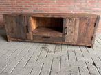 TV meubel 160cm br massief Oud hout snelle levering, TV meubel 160cm br massief Oud hout voorraad snelle levering, 1 of 2 laden