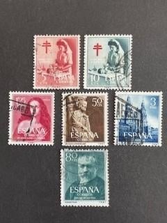 postzegel Spanje, Ophalen of Verzenden