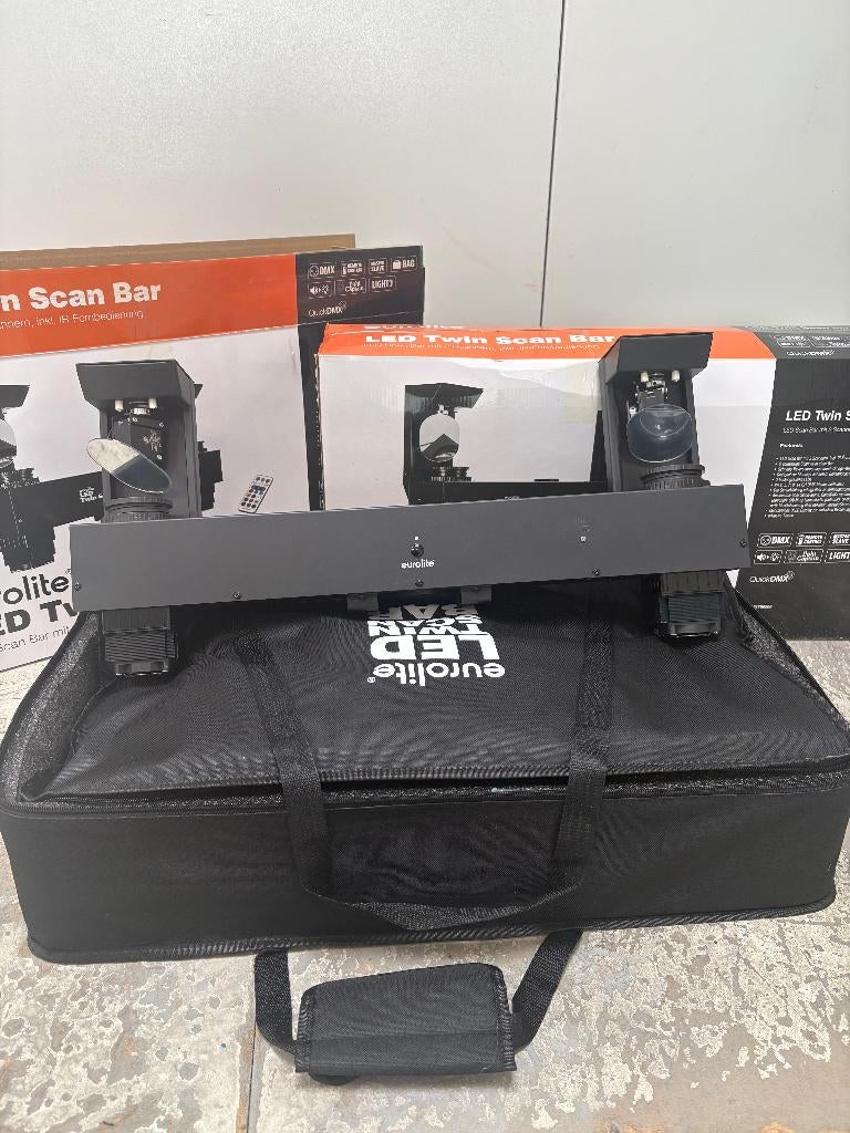 Eurolite LED twin scan bar - 2 stuks - nieuw in doos, Ophalen of Verzenden, Nieuw, Licht, Geluidgestuurd
