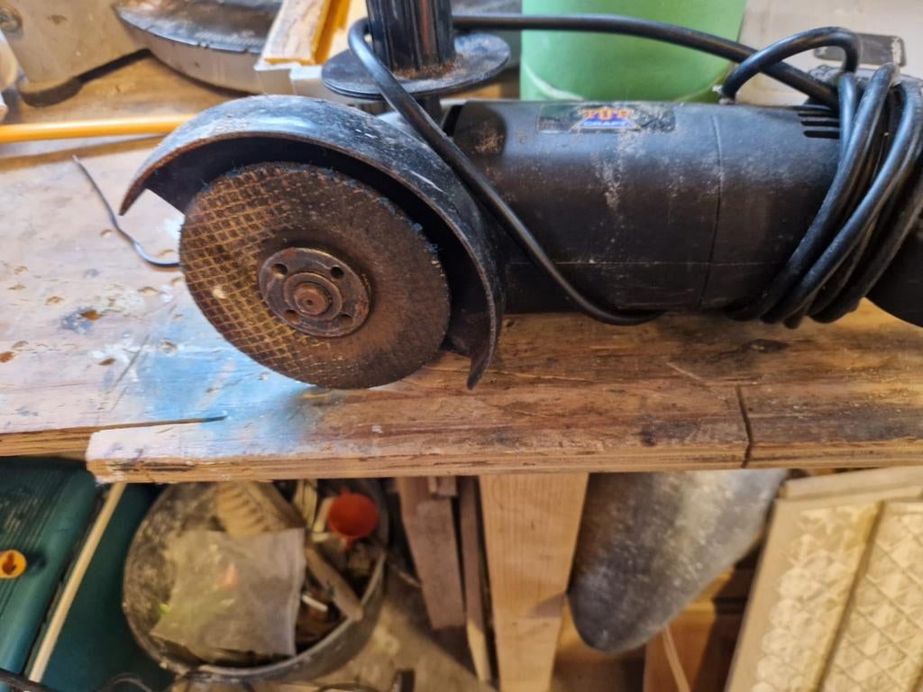 Gebruikte haakse slijpmachine - Top Craft, Doe-het-zelf en Verbouw, Gereedschap | Slijpmachines, Ophalen of Verzenden