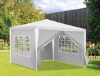 NOVO Partytent + zijwanden Wit 3x3 m., Opvouwbaar, Partytent, Minder dan 4 meter, Zo goed als nieuw