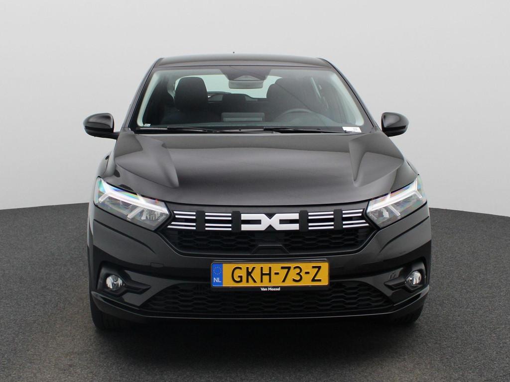 Dacia Sandero 1.0 TCe 90 Expression | PDC Achter | Licht- en, Auto's, Dacia, Voorwielaandrijving, Stof, Gebruikt, Zwart