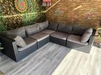 Loungeset Bois Le Duc Hoekbank, Tuin en Terras, Tuinsets en Loungesets, Ophalen, Gebruikt, Loungeset, Wicker
