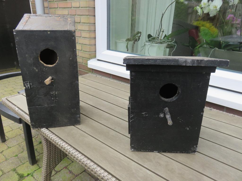 broedblokken voor grote parkieten, Ophalen, Gebruikt, Hout, Broedkooi of Kweekkooi