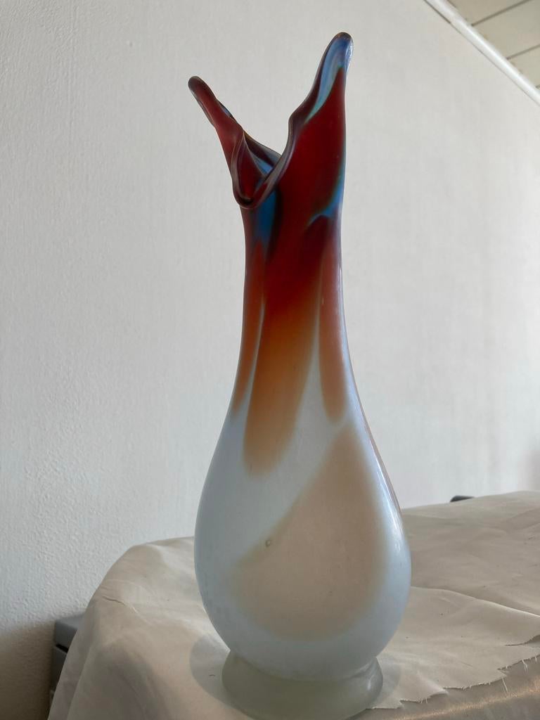 Murano of Mdina Glass vaas, jaren 60/70, Ophalen of Verzenden