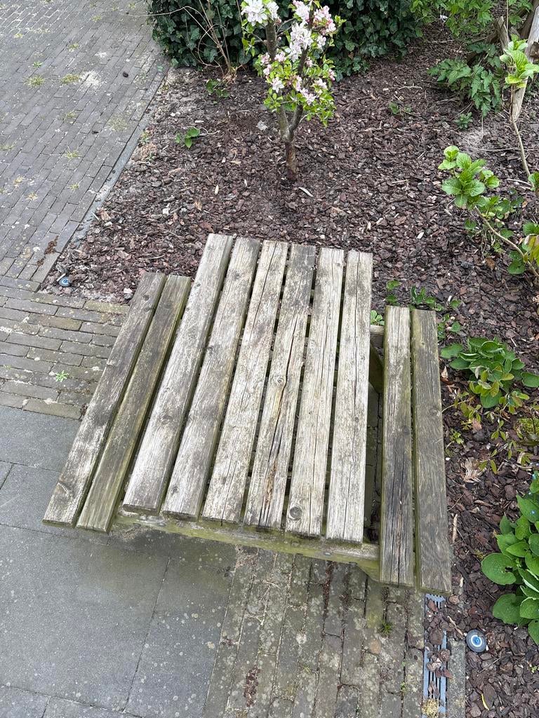 Picknicktafel voor kids, Tuin en Terras, Picknicktafels, Gebruikt, Rechthoekig, Hout, Ophalen